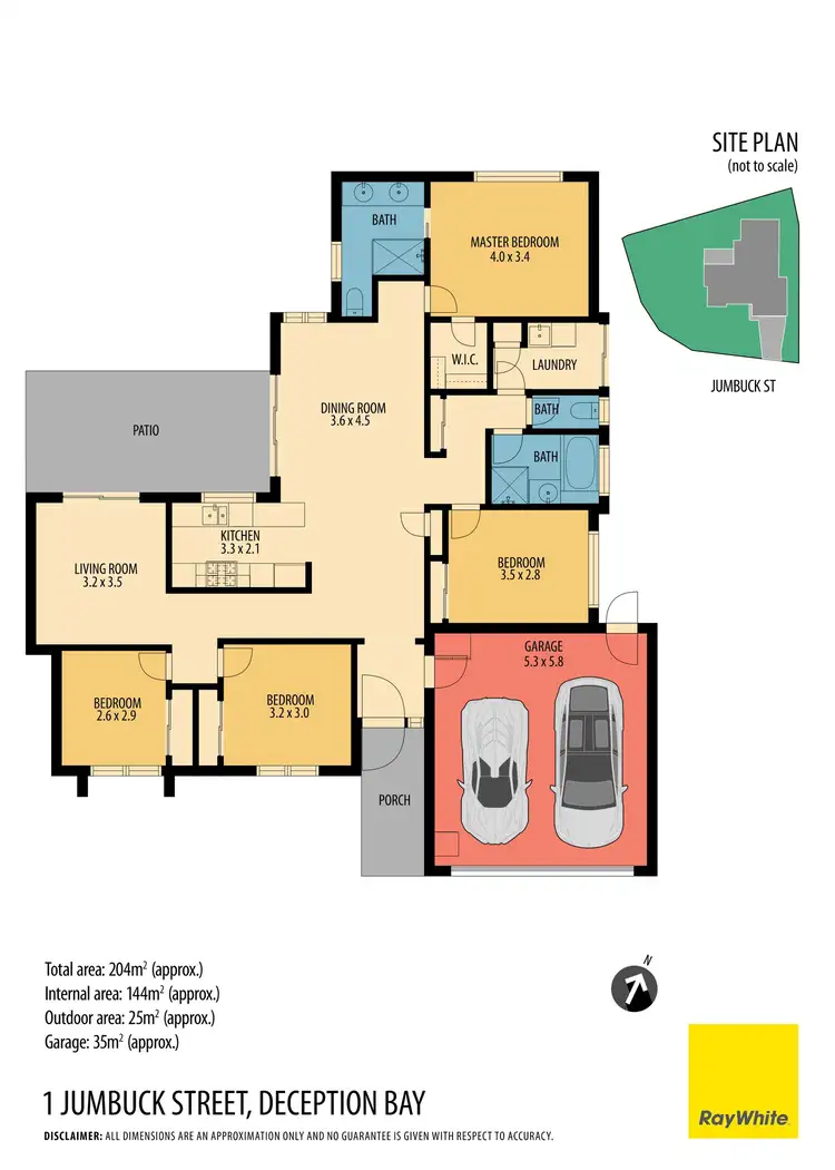 Floorplan of Homely house listing, 1 Jumbuck Street, Deception Bay QLD 4508