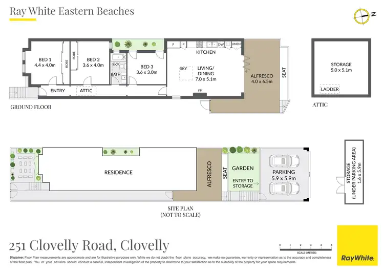 Floorplan of Homely house listing, 251 Clovelly Road, Clovelly NSW 2031