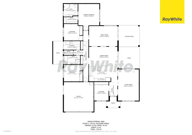 Floorplan of Homely house listing, 57 Clearwater Circuit, Bli Bli QLD 4560