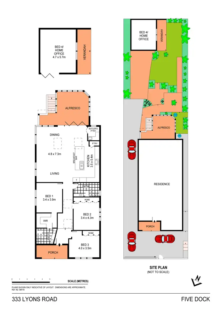 Floorplan of Homely house listing, 333 Lyons Road, Five Dock NSW 2046