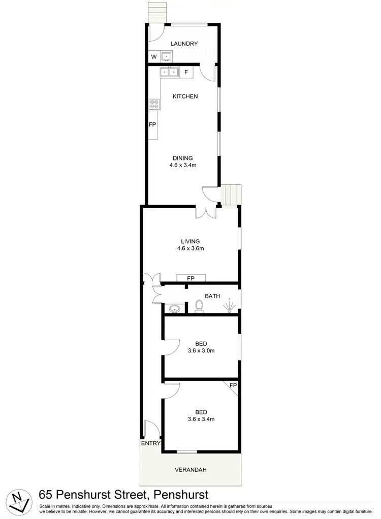 Floorplan of Homely house listing, 65 Penshurst Street, Penshurst NSW 2222