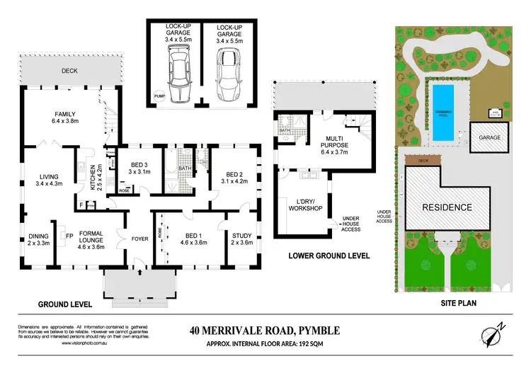 Floorplan of Homely house listing, 40 Merrivale Road, Pymble NSW 2073