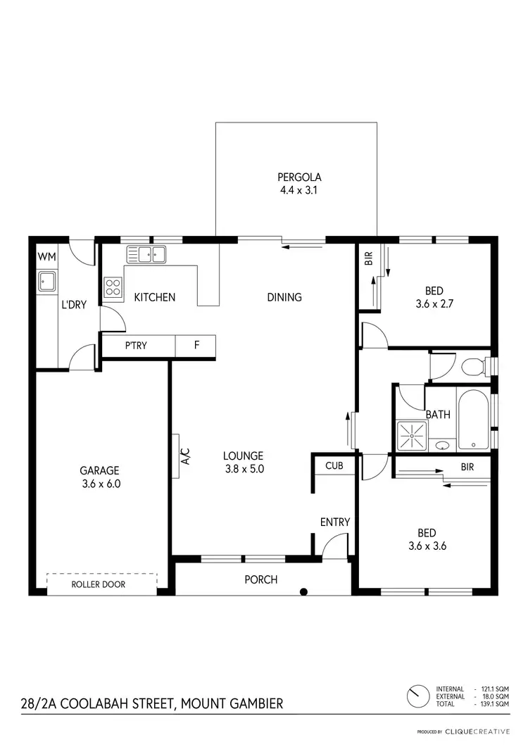 Floorplan of Homely house listing, 28/2A Coolabah Street, Mount Gambier SA 5290