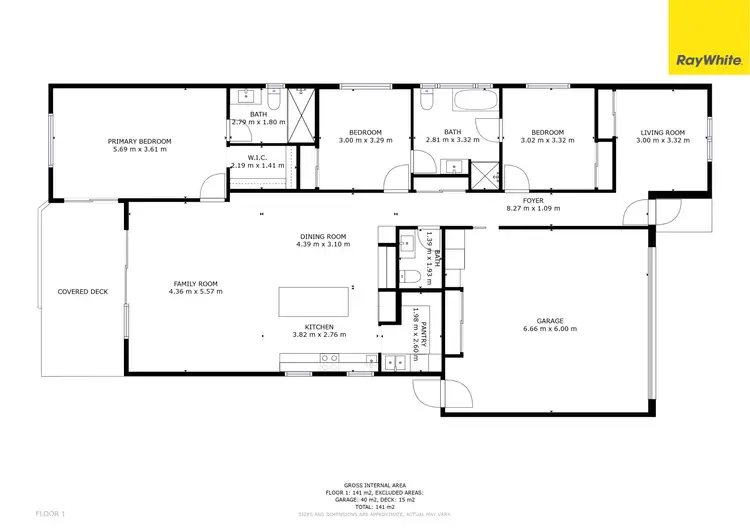 Floorplan of Homely house listing, 26 Honeyeater Place, Bli Bli QLD 4560