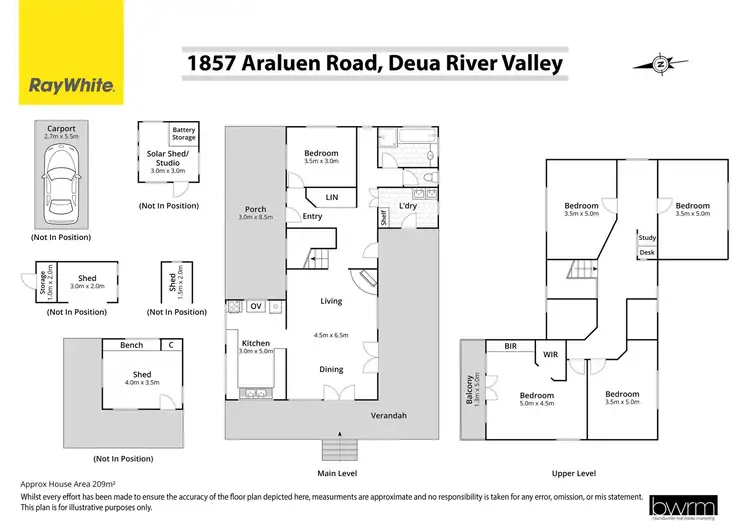 Floorplan of Homely house listing, 1857 Araluen Road, Moruya NSW 2537