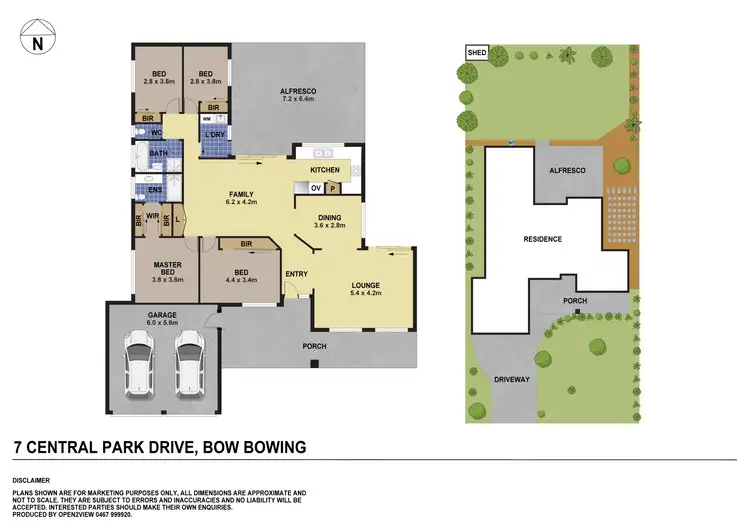 Floorplan of Homely house listing, 7 Central Park Drive, Bow Bowing NSW 2566