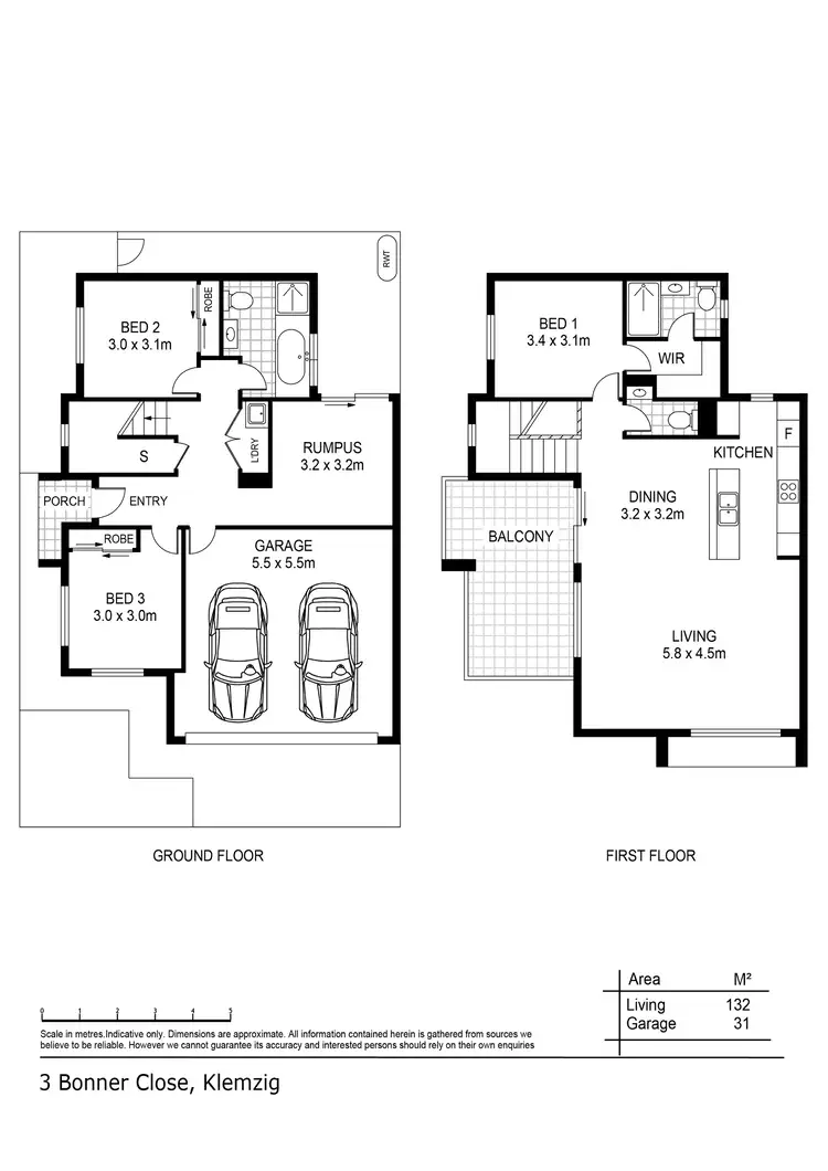 Floorplan of Homely house listing, 3 Bonner Close, Klemzig SA 5087