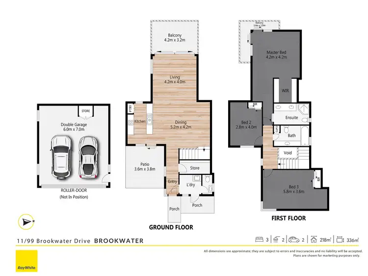 Floorplan of Homely house listing, 11/99 Brookwater Drive, Brookwater QLD 4300