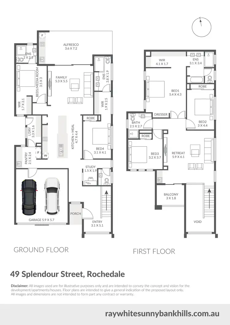 Floorplan of Homely house listing, 49 Splendour Street, Rochedale QLD 4123