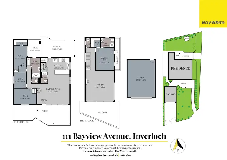 Floorplan of Homely house listing, 111 Bayview Avenue, Inverloch VIC 3996