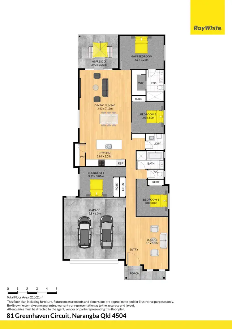 Floorplan of Homely house listing, 81 Greenhaven Circuit, Narangba QLD 4504