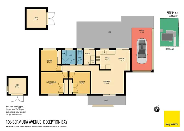 Floorplan of Homely house listing, 106 Bermuda Avenue, Deception Bay QLD 4508