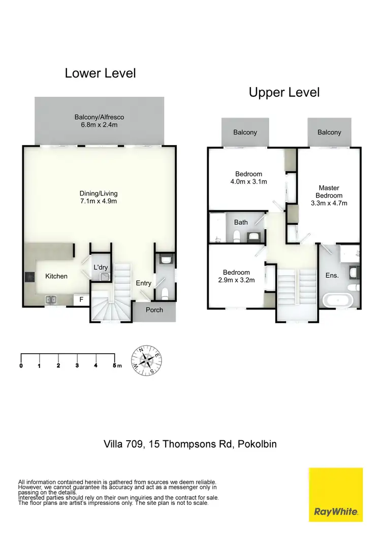 Floorplan of Homely villa listing, Villa 709/15 Thompsons Road, Pokolbin NSW 2320