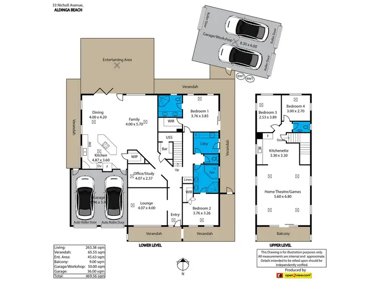 Floorplan of Homely house listing, 33 Nicholl Avenue, Aldinga Beach SA 5173