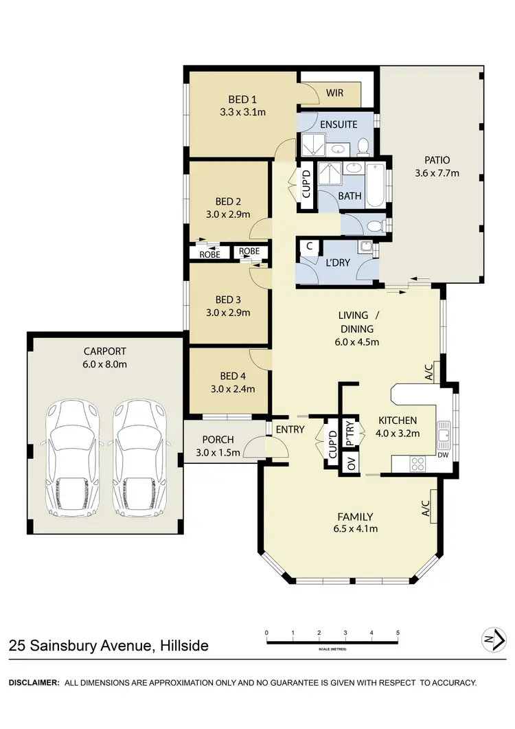 Floorplan of Homely house listing, 25 Sainsbury Avenue, Hillside VIC 3037