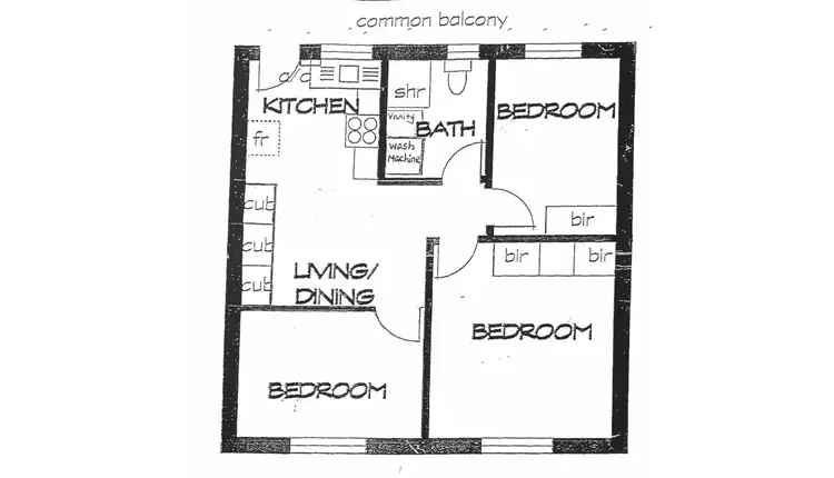 Floorplan of Homely flat listing, 71/133 Anzac Highway, Kurralta Park SA 5037