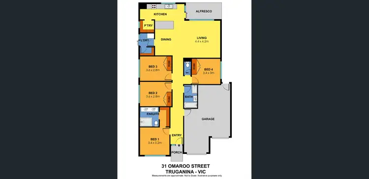 Floorplan of Homely house listing, 31 Omaroo Street, Truganina VIC 3029