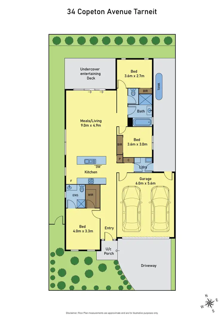 Floorplan of Homely house listing, 34 Copeton Avenue, Tarneit VIC 3029