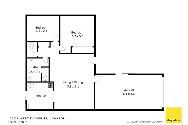 Floorplan of Homely other listing, 125/11 West Dianne Street, Lawnton QLD 4501
