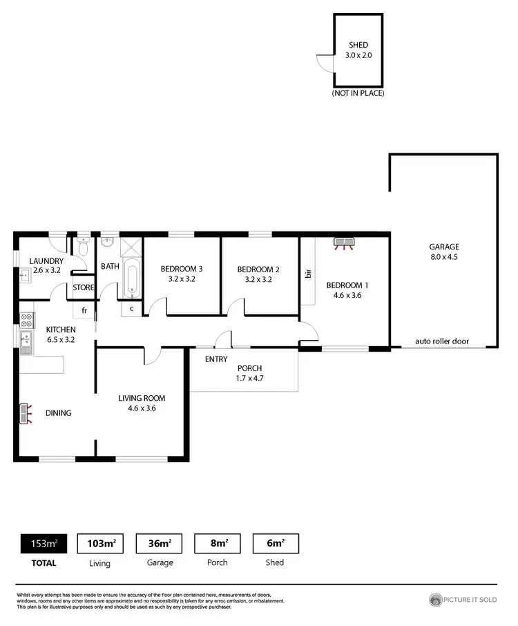 Floorplan of Homely house listing, 25 Melrose Avenue, Clearview SA 5085