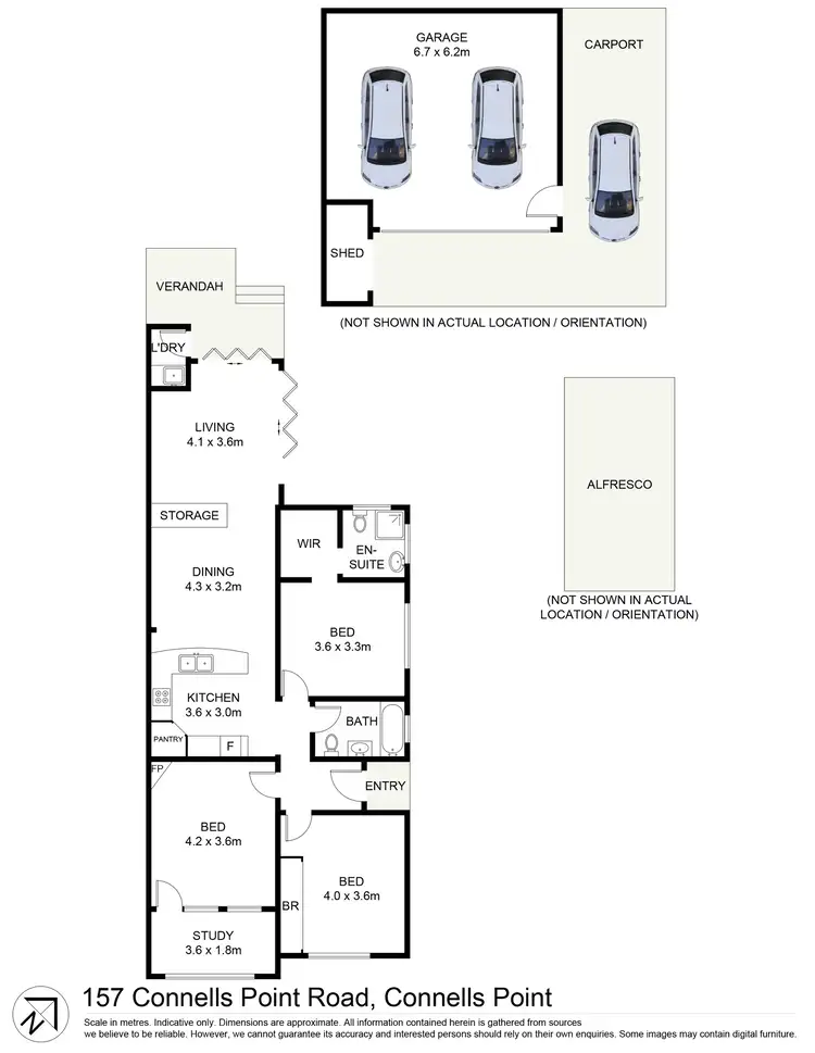 Floorplan of Homely house listing, 157 Connells Point Road, Connells Point NSW 2221