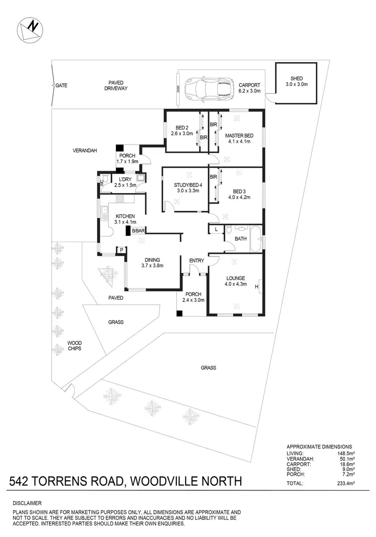Floorplan of Homely house listing, 542 Torrens Road, Woodville North SA 5012