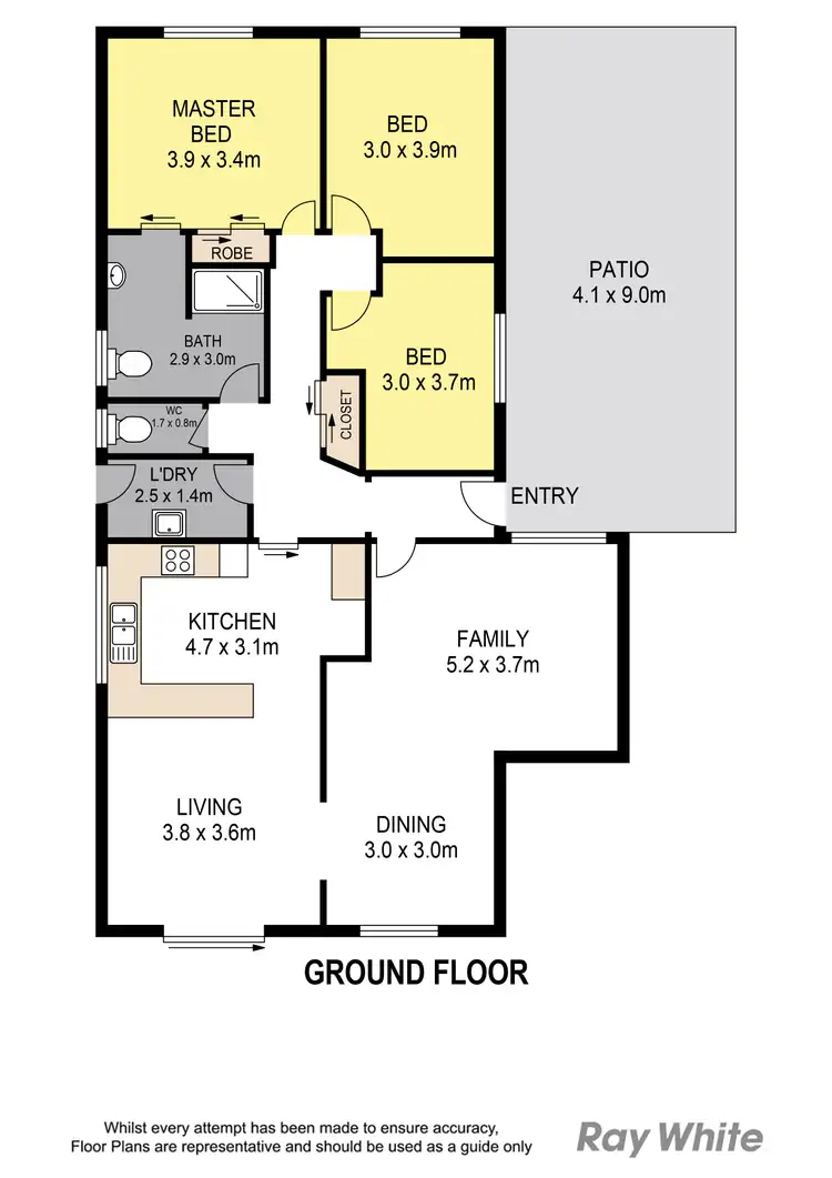 Floorplan of Homely house listing, 1 Waterbrook Court, Bracken Ridge QLD 4017