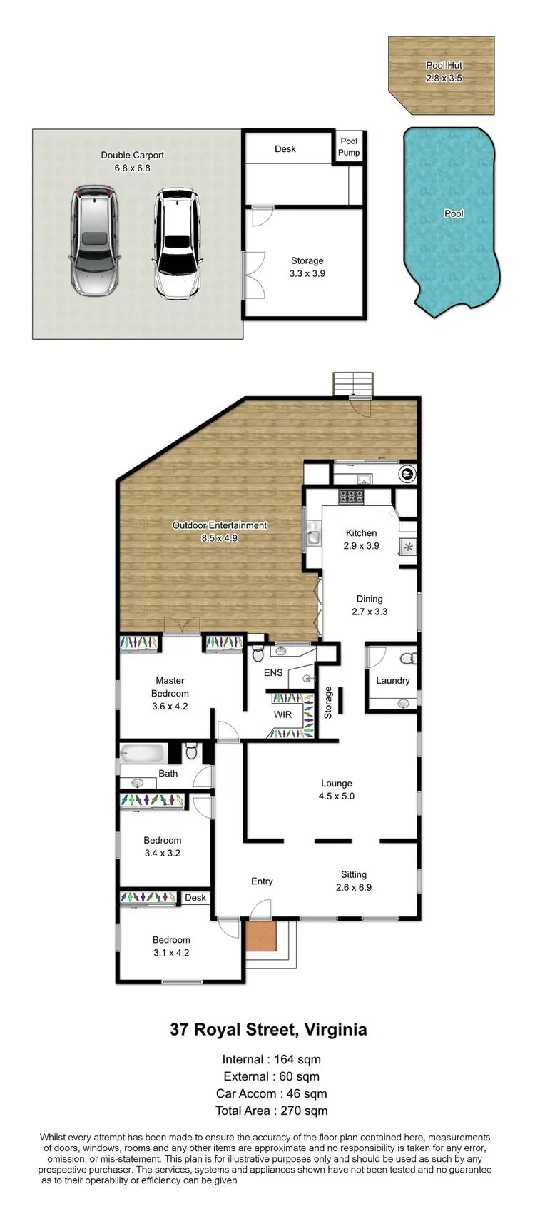 Floorplan of Homely house listing, 37 Royal Street, Virginia QLD 4014