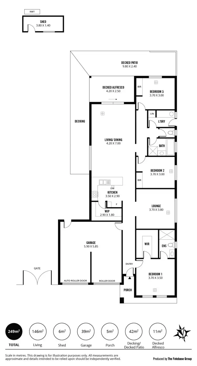 Floorplan of Homely house listing, 30 Garwood Court, Strathalbyn SA 5255