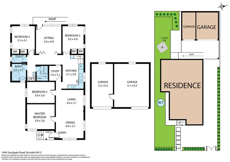 Floorplan of Homely house listing, 1444 Sandgate Road, Nundah QLD 4012