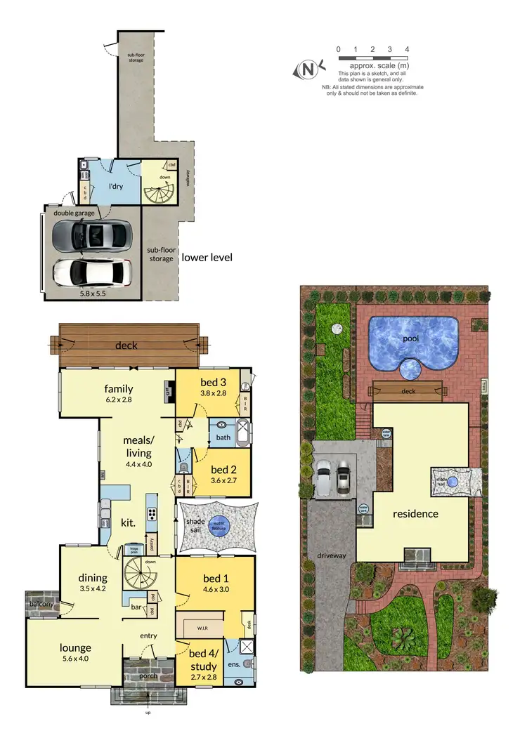 Floorplan of Homely house listing, 328 Gallaghers Road, Glen Waverley VIC 3150