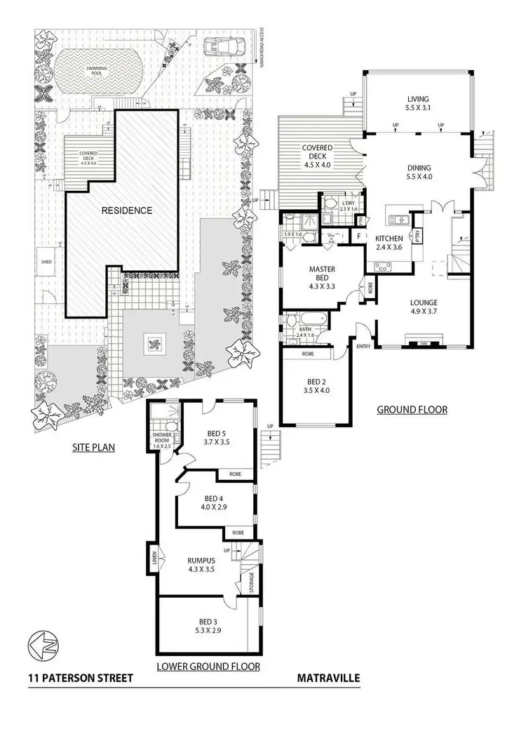 Floorplan of Homely house listing, 11 Paterson Street, Matraville NSW 2036