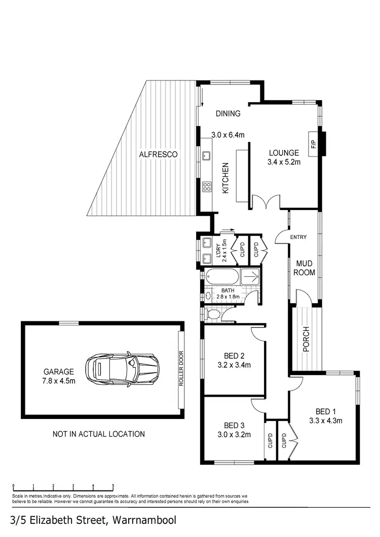 Floorplan of Homely house listing, 3-5 Elizabeth Street, Warrnambool VIC 3280