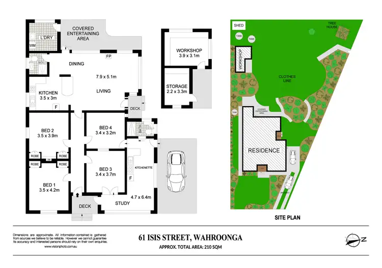 Floorplan of Homely house listing, 61 Isis Street, Wahroonga NSW 2076