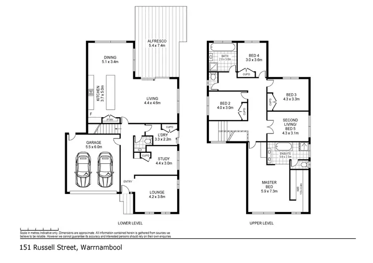 Floorplan of Homely house listing, 151 Russell Street, Warrnambool VIC 3280