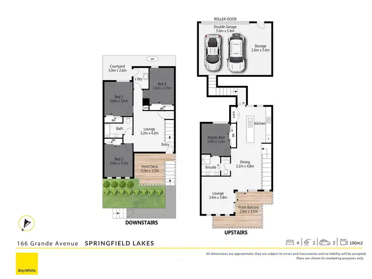 Floorplan of Homely house listing, 166 Grande Avenue, Springfield Lakes QLD 4300