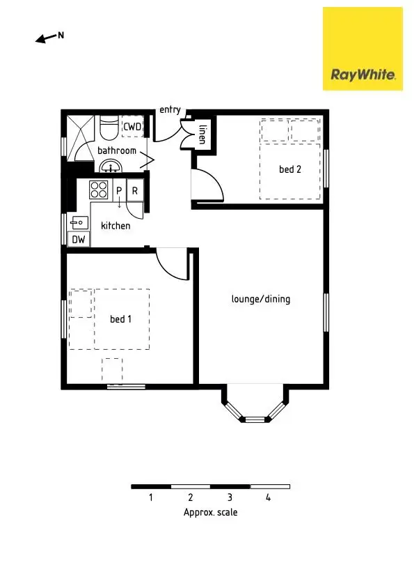 Floorplan of Homely apartment listing, 10/16-20 Kings Cross Road, Potts Point NSW 2011