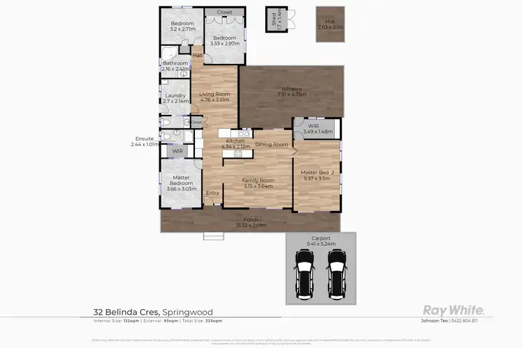 Floorplan of Homely house listing, 32 Belinda Crescent, Springwood QLD 4127