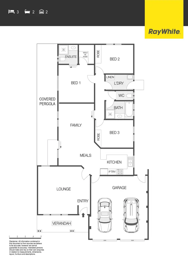 Floorplan of Homely house listing, 23 Hugh McKay Crescent, Dunlop ACT 2615