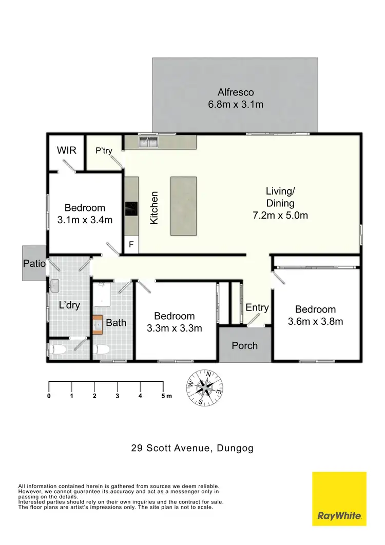 Floorplan of Homely house listing, 29 Scott Avenue, Dungog NSW 2420