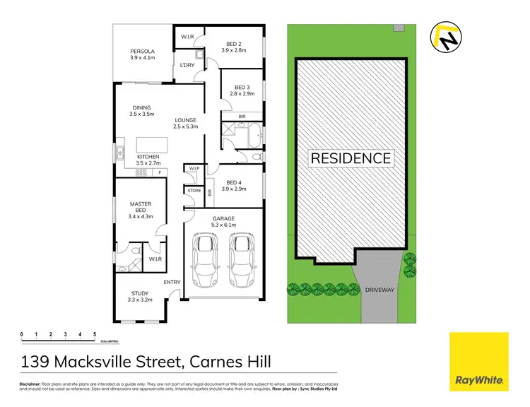 Floorplan of Homely house listing, 139 Macksville Street, Carnes Hill NSW 2171