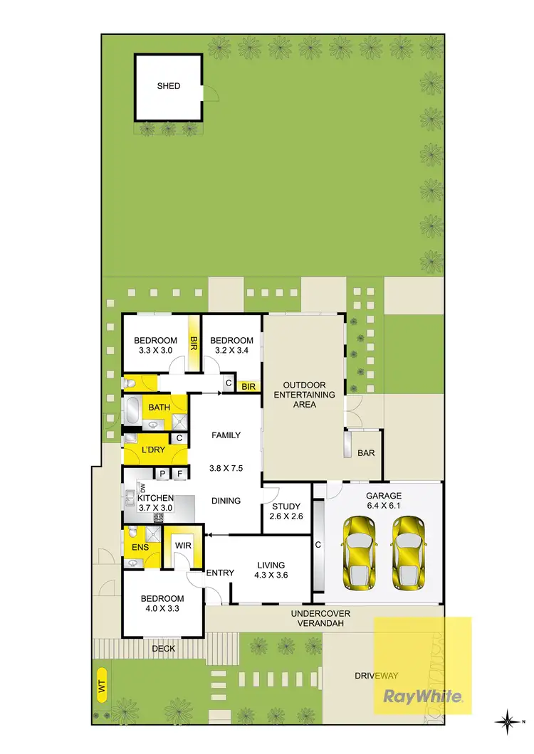 Floorplan of Homely house listing, 12 Babra Court, Grovedale VIC 3216