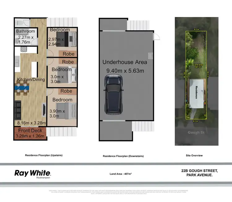 Floorplan of Homely house listing, 22B Gough Street, Park Avenue QLD 4701