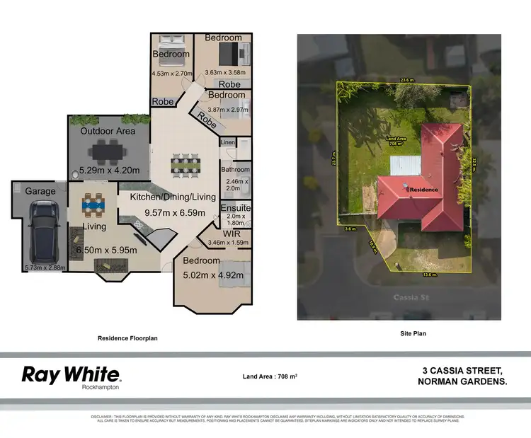 Floorplan of Homely house listing, 3 Cassia Street, Norman Gardens QLD 4701