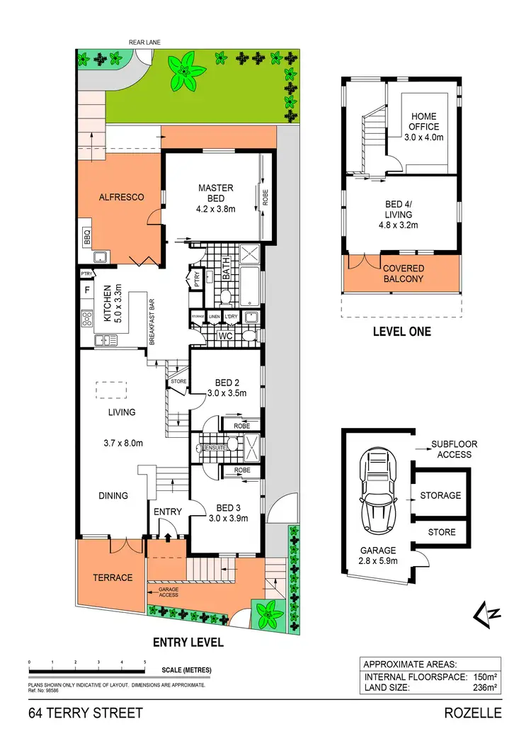 Floorplan of Homely house listing, 64 Terry Street, Rozelle NSW 2039