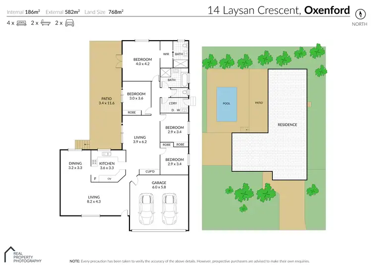 Floorplan of Homely house listing, 14 Laysan Crescent, Oxenford QLD 4210