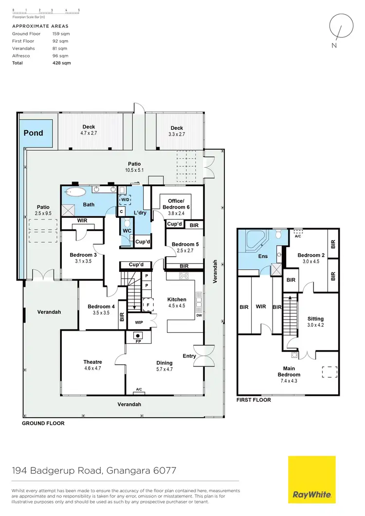 Floorplan of Homely house listing, 194 Badgerup Road, Gnangara WA 6077