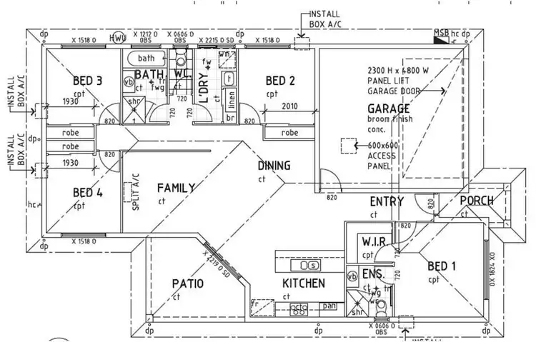 Floorplan of Homely house listing, 10 Molokai Street, Burdell QLD 4818