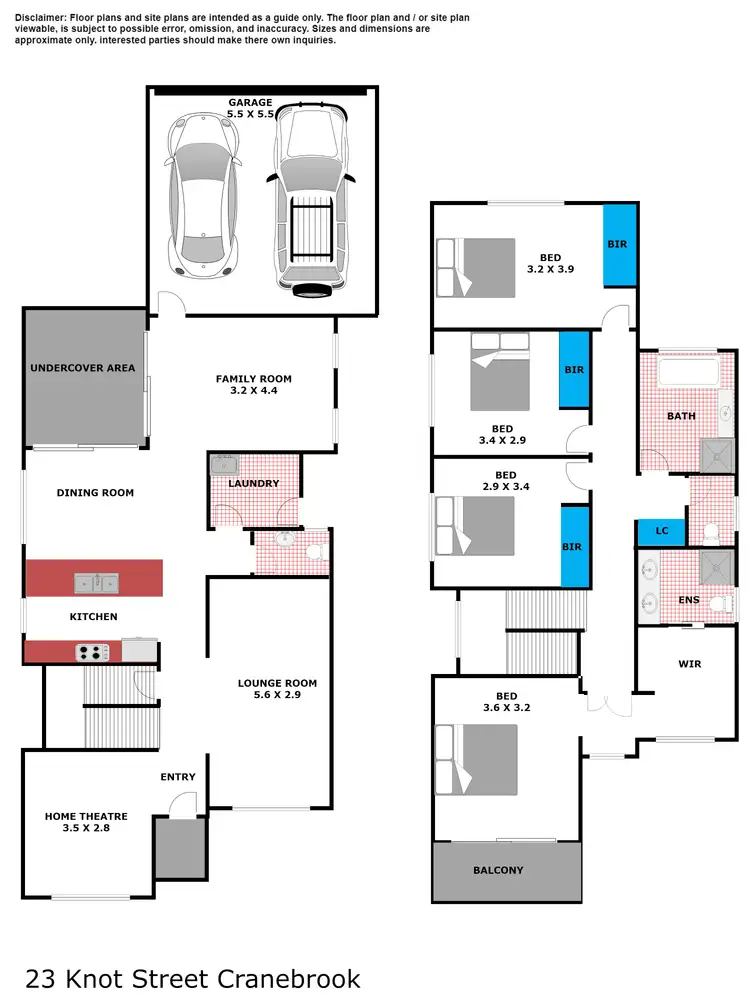 Floorplan of Homely house listing, 23 Knot Street, Cranebrook NSW 2749