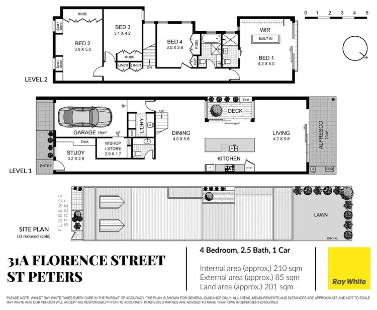 Floorplan of Homely house listing, 31a Florence Street, St Peters NSW 2044